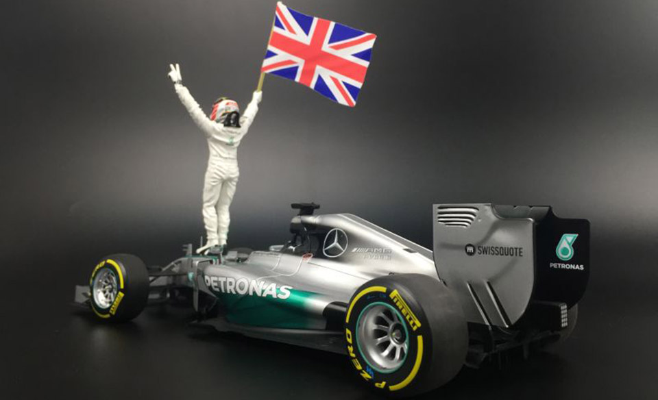 110140644  L.Hamilton Winner Abu Dhabi,World Champion 2014 Mercedes AMG Petronas F1 Team