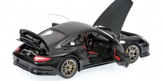 PORSCHE 911 (997 II) GT2 RS - 2011 - BLACK WITH SILVER WHEELS