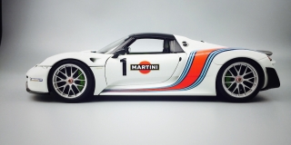 Porsche 918 Spyder 2013 Weissach Package 'Martini'