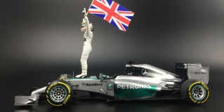 L.Hamilton Winner Abu Dhabi World Champion 2014 Mercedes AMG Petronas F1 Team