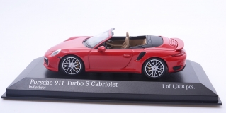 Porsche 911 Turbo S Cabriolet 2013 Red