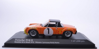 Porsche 9146 LarrousseHaldiMarko Winners Marathon de la Route 1970