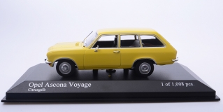 Opel Ascona Voyage 1970 Yellow