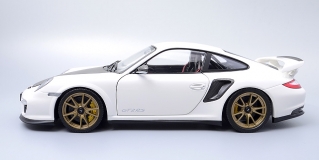 Porsche 911 GT2 RS-2011 White with gold wheels
